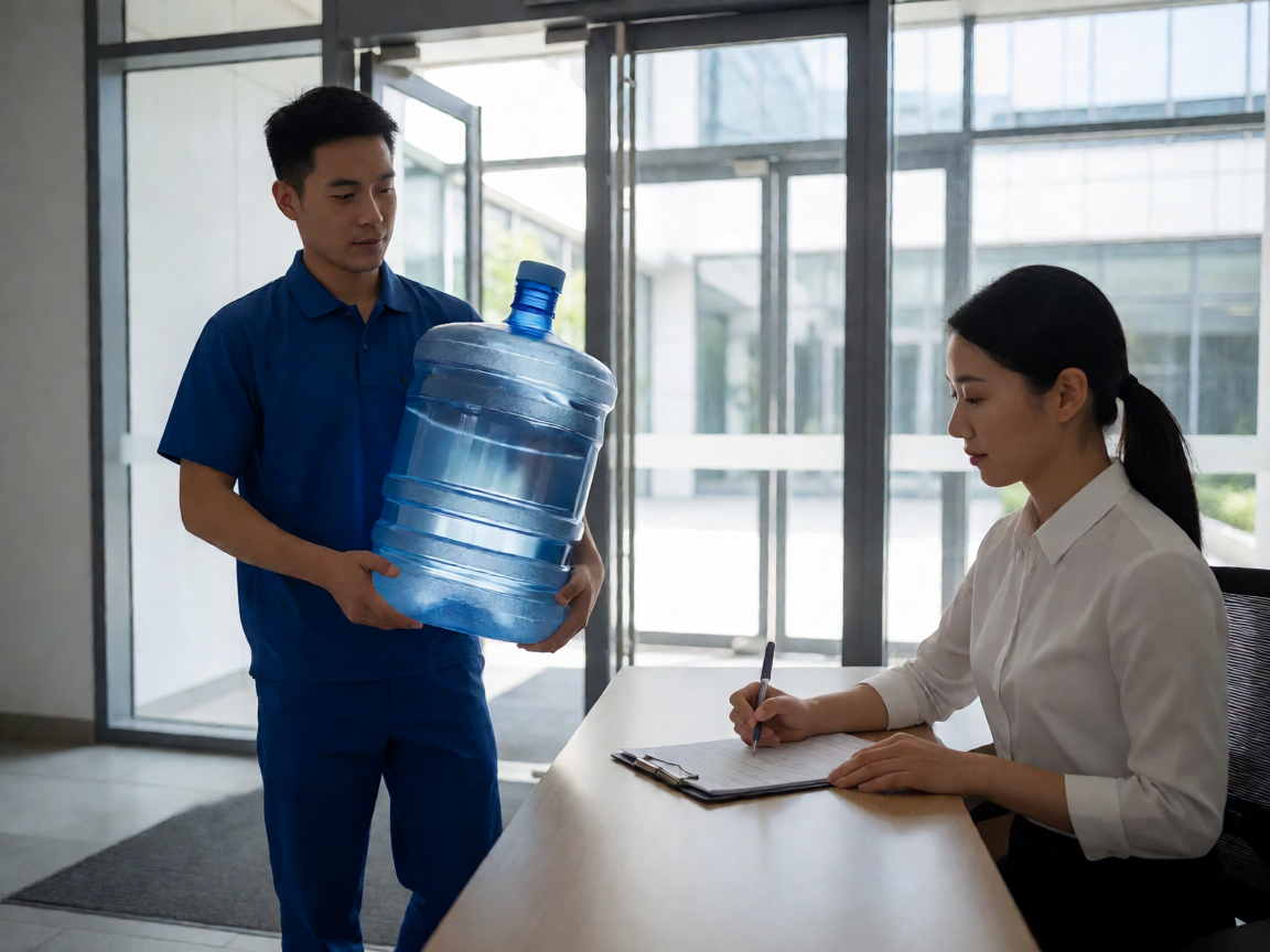 水站的企业客户月结，账怎么对才不出错？